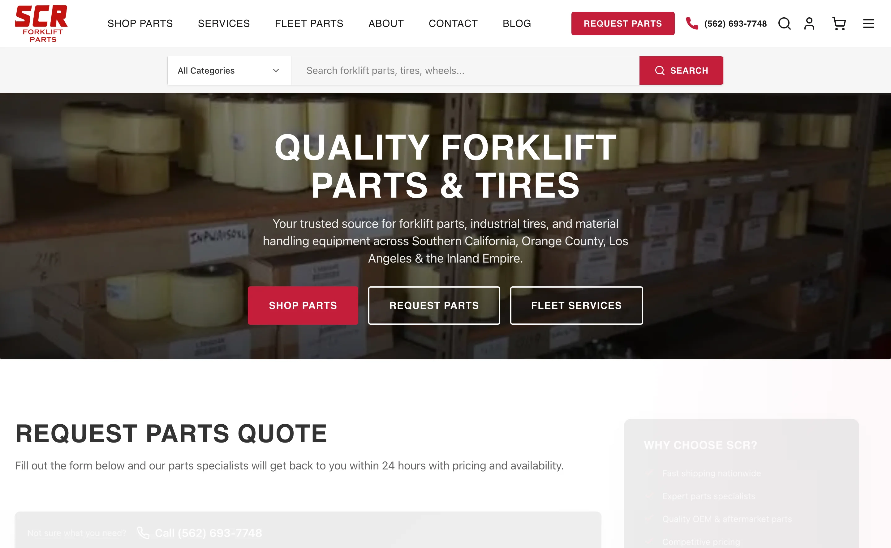 SCR FORKLIFT PARTS preview
